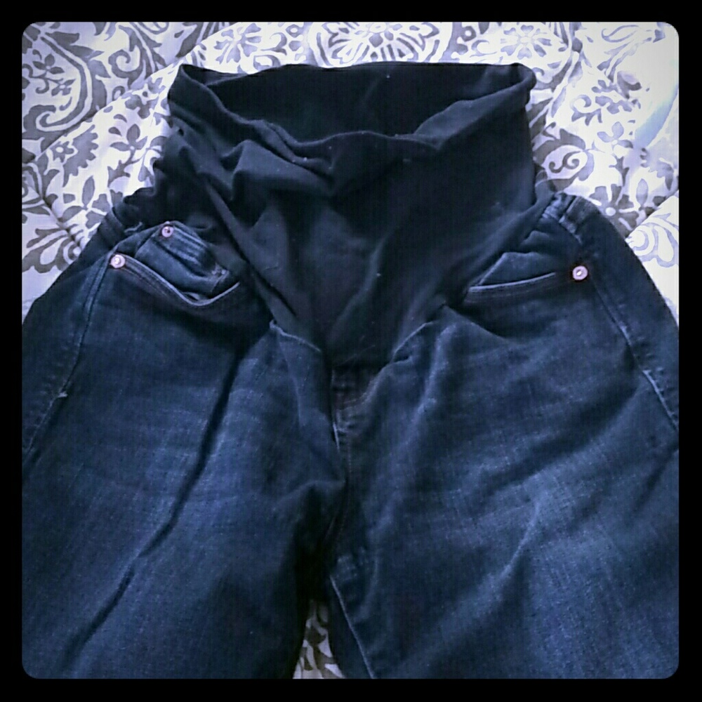 Over the belly maternity jeans